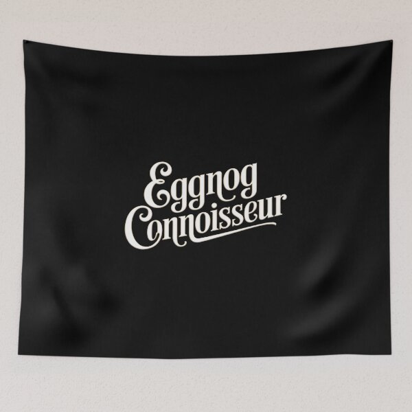 Item preview, Eggnog Connoisseur  Christmas  designed and sold by These_Prints.