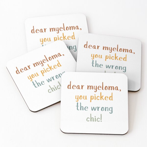 Item preview, Dear Myeloma, You Picked The Wrong Chic, Cancer awareness designed and sold by faridman.