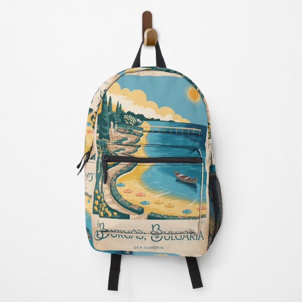 Item preview, Burgas Vintage Travel Poster designed and sold by TravelerRat.
