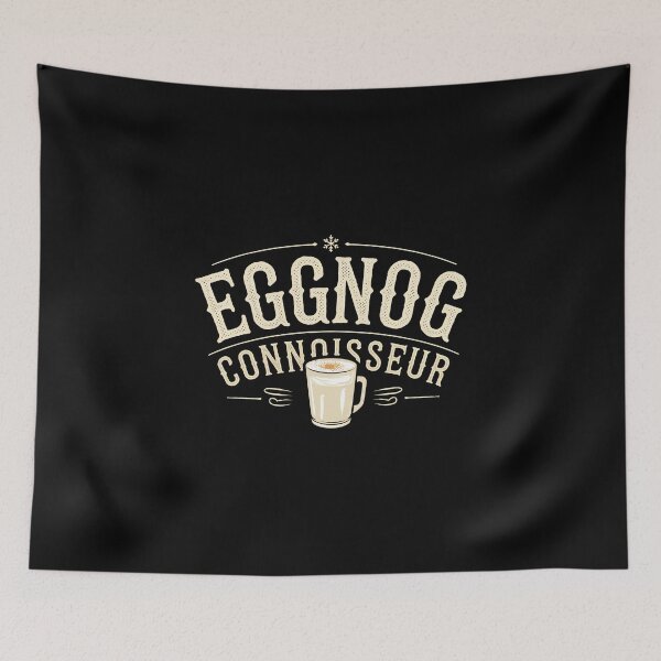 Item preview, Eggnog Connoisseur  Christmas  designed and sold by These_Prints.