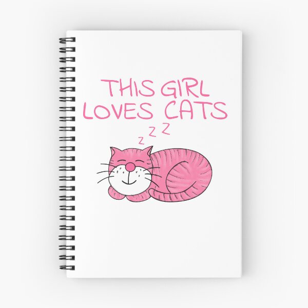 Item preview, This Girl Loves Cats, Cat Lover designed and sold by doodlerob.
