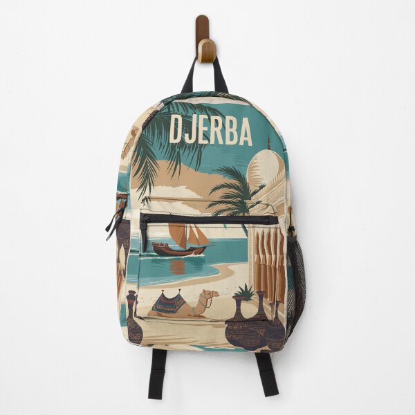 Item preview, Djerba Vintage Travel Poster designed and sold by TravelerRat.
