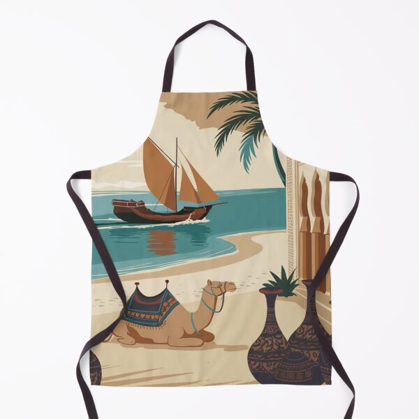 Item preview, Djerba Vintage Travel Poster designed and sold by TravelerRat.