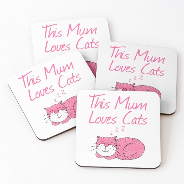 Item preview, This Mum Loves Cats, Mother's Day Cat Lover designed and sold by doodlerob.