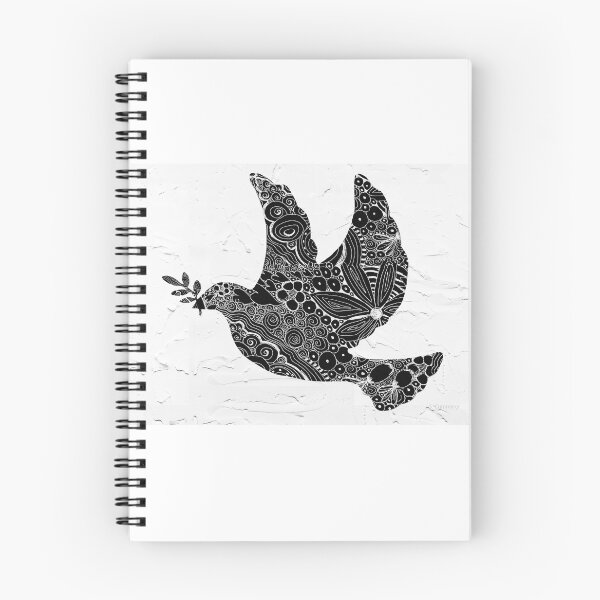 Item preview, Peace Dove Black And White Art Two designed and sold by Sharon Cummings Art.