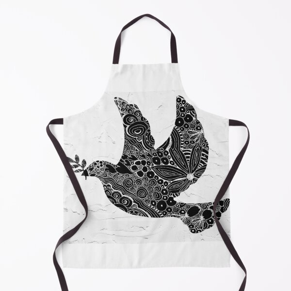 Item preview, Peace Dove Black And White Art Two designed and sold by Sharon Cummings Art.