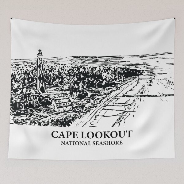 Item preview, Cape Lookout National Seashore designed and sold by Lakeric Cityscapes.