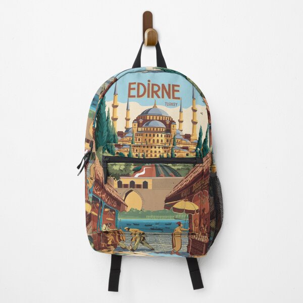 Item preview, Edirne Vintage Travel Poster designed and sold by TravelerRat.