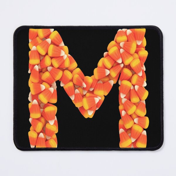 Item preview, CANDY CORN LETTER M designed and sold by ART-TYPE.