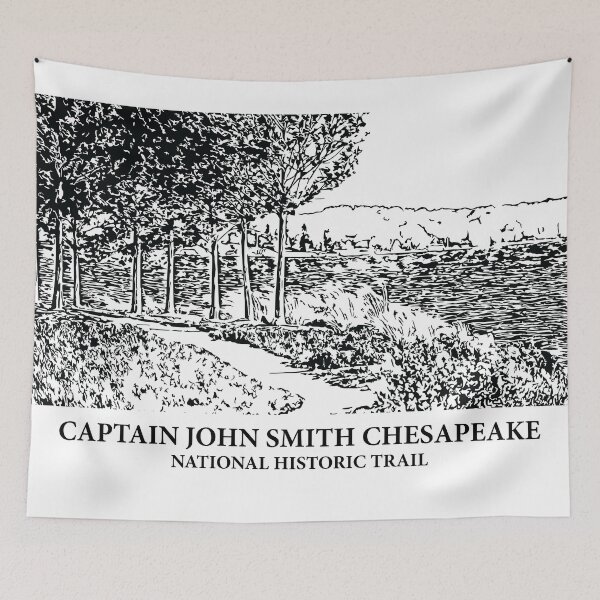 Item preview, Captain John Smith Chesapeake National Historic Trail designed and sold by Lakeric Cityscapes.