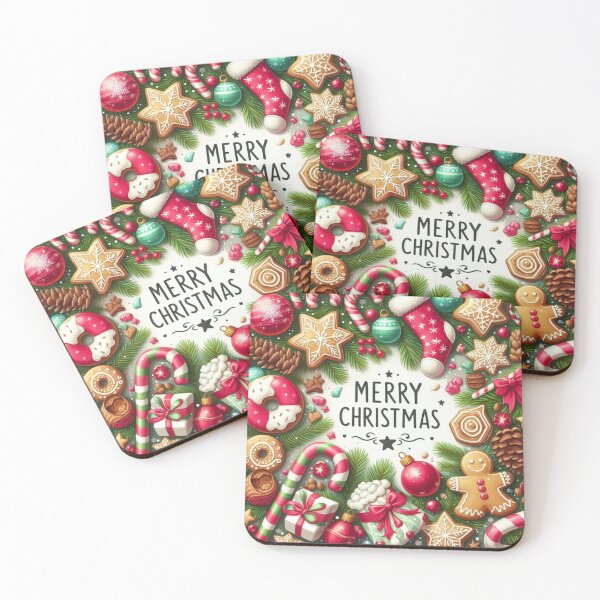 Item preview, Cute drawing of Christmas cookies and candy canes designed and sold by Maira Guerrero.