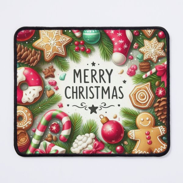 Item preview, Cute drawing of Christmas cookies and candy canes designed and sold by Maira Guerrero.