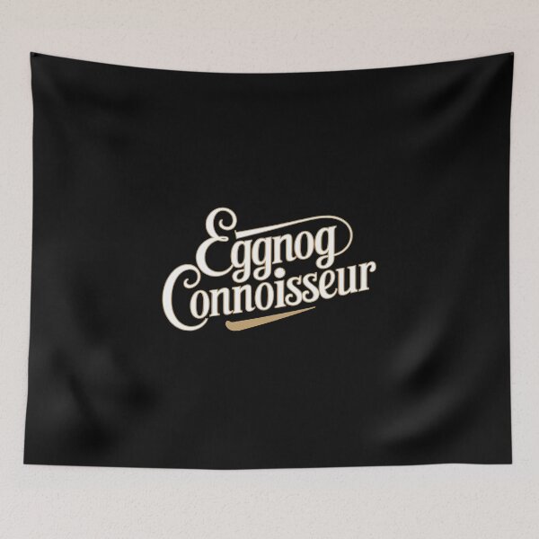 Item preview, Eggnog Connoisseur  Christmas  designed and sold by These_Prints.