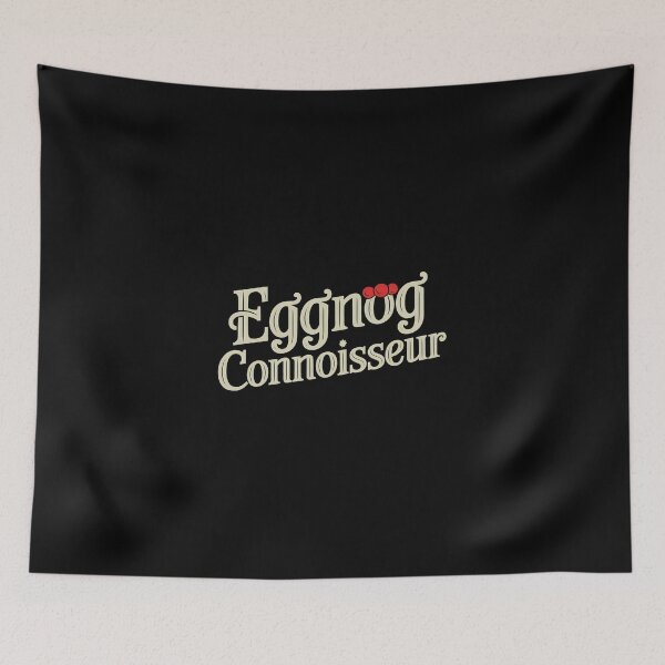 Item preview, Eggnog Connoisseur  Christmas  designed and sold by These_Prints.