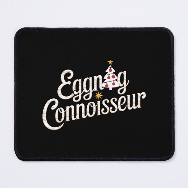 Item preview, Eggnog Connoisseur Christmas designed and sold by These_Prints.