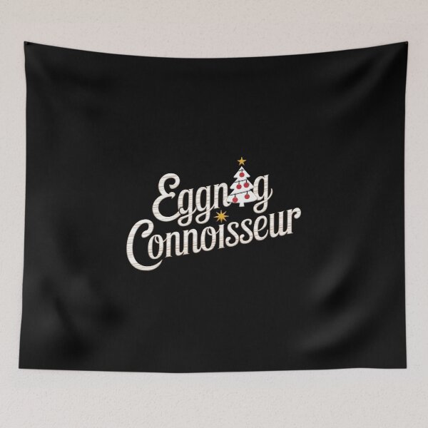 Item preview, Eggnog Connoisseur  Christmas  designed and sold by These_Prints.