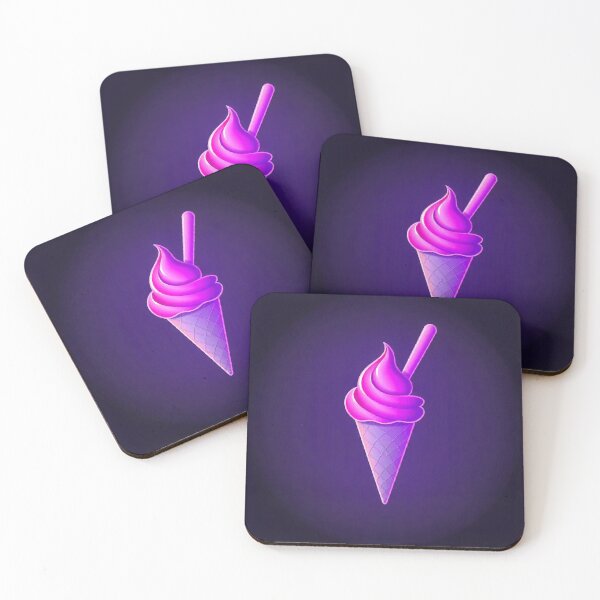 Item preview, Hyper Pink Dream: Gradient Ice Cream Illustration designed and sold by hjian8219.