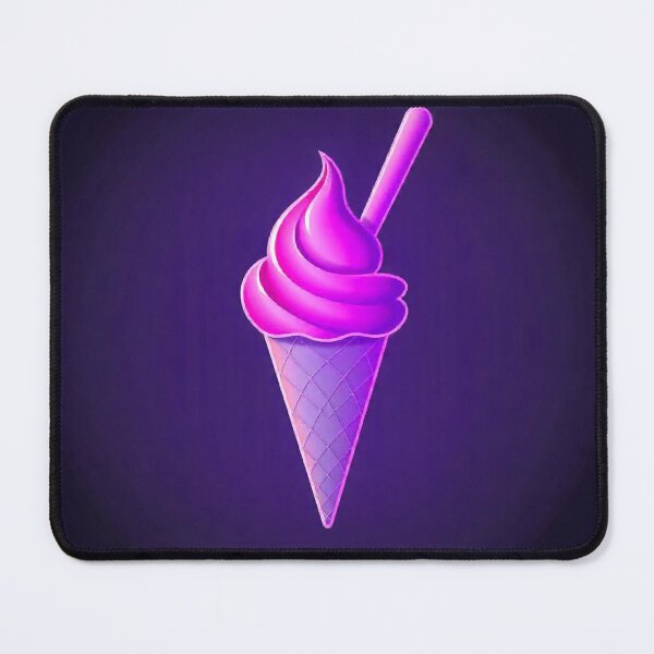 Item preview, Hyper Pink Dream: Gradient Ice Cream Illustration designed and sold by hjian8219.