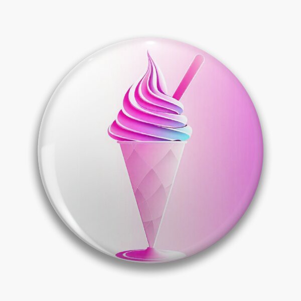 Item preview, Hyper Pink Dream: Gradient Ice Cream Illustration designed and sold by hjian8219.