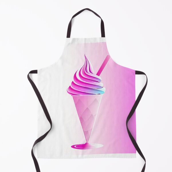 Item preview, Hyper Pink Dream: Gradient Ice Cream Illustration designed and sold by hjian8219.