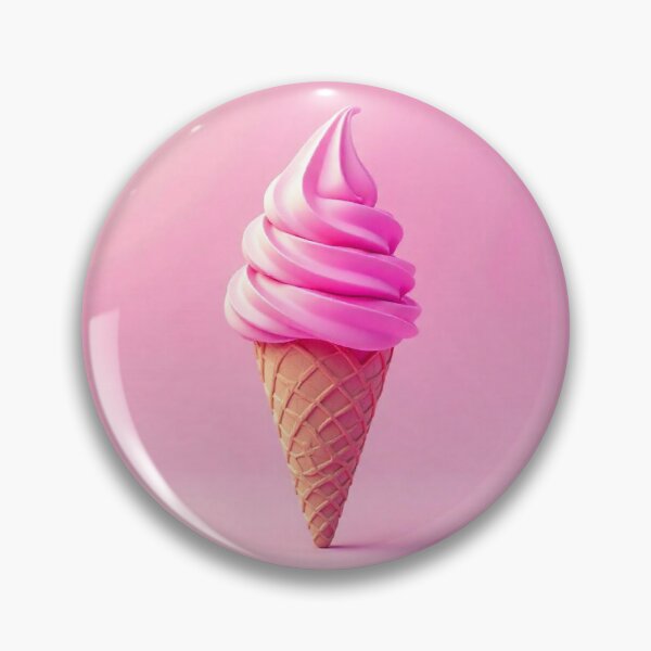Item preview, Hyper Pink Dream: Gradient Ice Cream Illustration designed and sold by hjian8219.