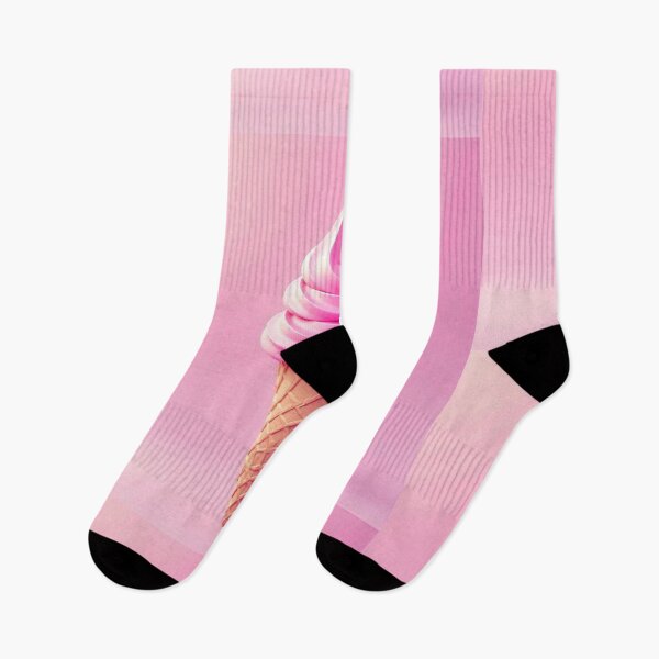 Item preview, Hyper Pink Dream: Gradient Ice Cream Illustration designed and sold by hjian8219.