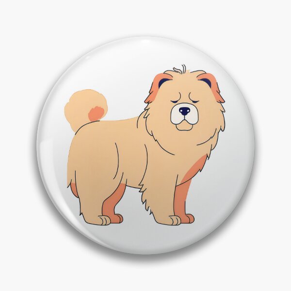 Item preview, Fluffy Light Brown Chow Chow designed and sold by Jasava Shop.