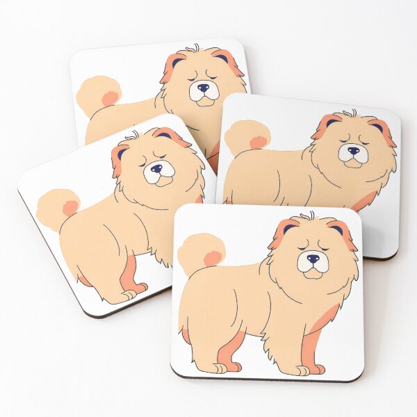 Item preview, Fluffy Light Brown Chow Chow designed and sold by Jasava Shop.