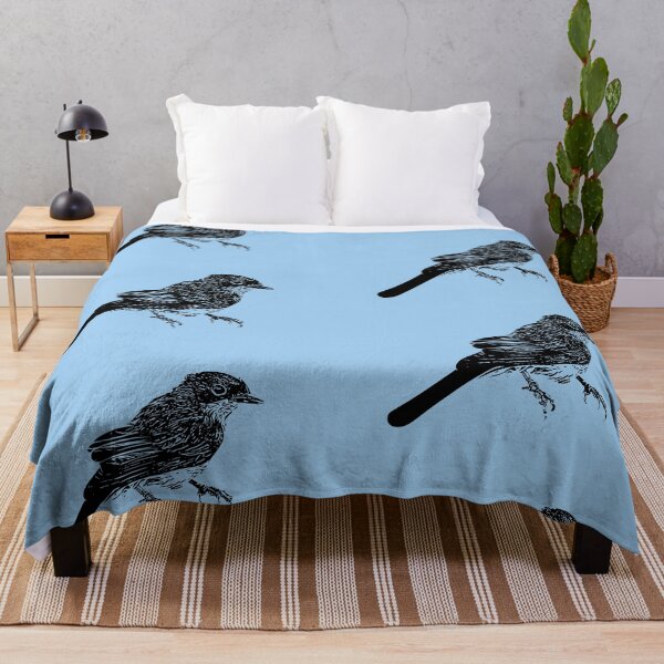 Item preview, Satin Flycatcher Black Design designed and sold by designsasstultd.