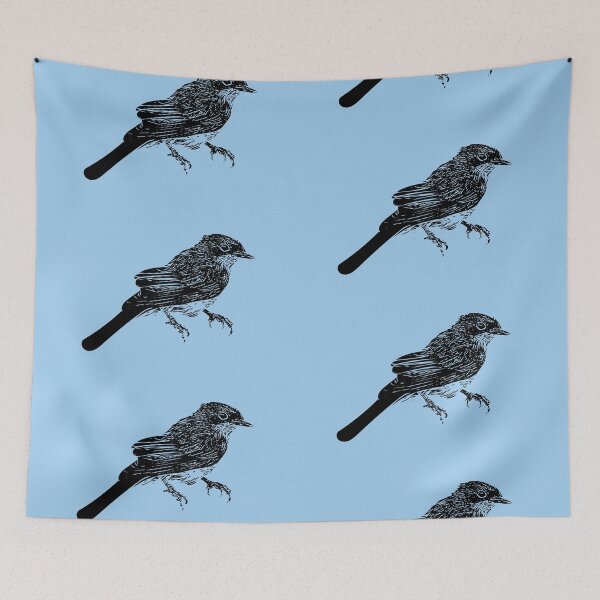 Item preview, Satin Flycatcher Black Design  designed and sold by designsasstultd.