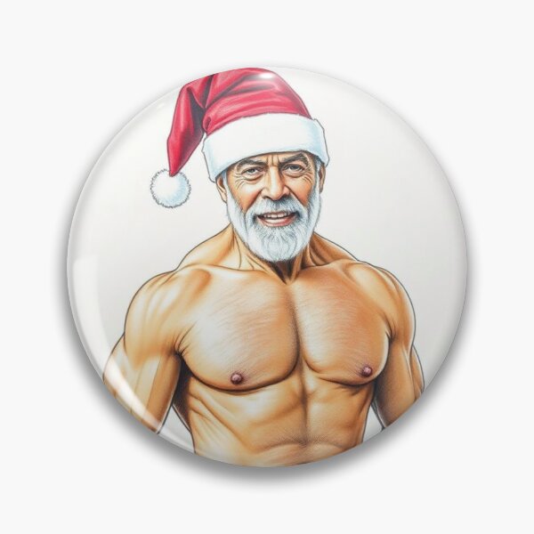 Item preview, Santa Claus is muscular designed and sold by muscledaddies.