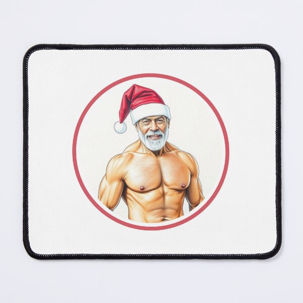 Item preview, Santa Claus is muscular designed and sold by muscledaddies.