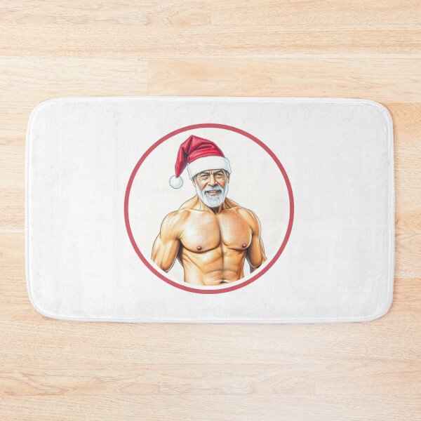 Item preview, Santa Claus is muscular designed and sold by muscledaddies.