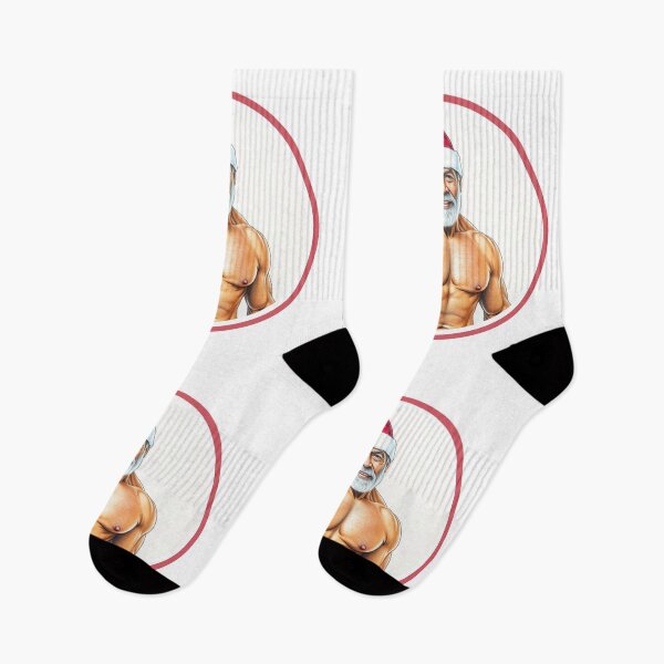 Item preview, Santa Claus is muscular designed and sold by muscledaddies.