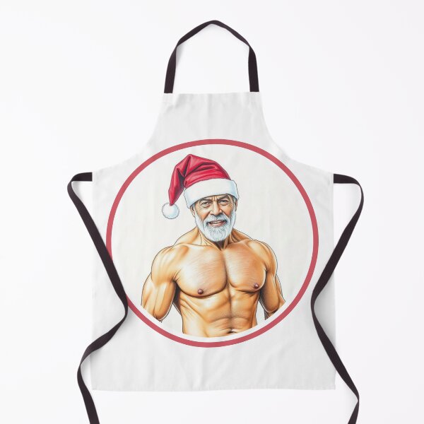 Item preview, Santa Claus is muscular designed and sold by muscledaddies.