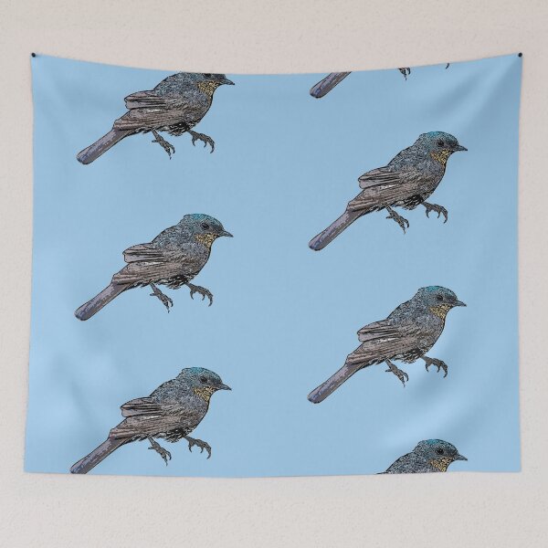 Item preview, Satin Flycatcher Black Alternate Design  designed and sold by designsasstultd.