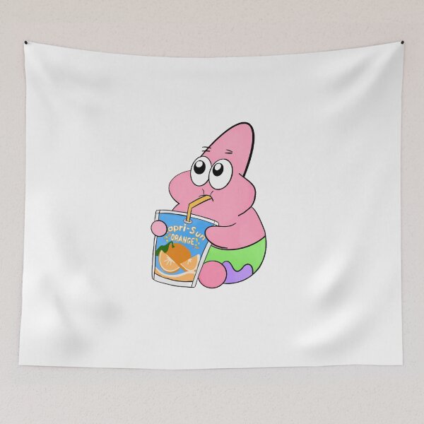 Item preview, Patrick drinking juice box designed and sold by swanspirate520.