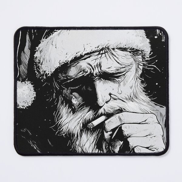 Item preview, worlds been naughty 1 - black and white christmas melancholic manga anime santa designed and sold by ForsakenFrames.