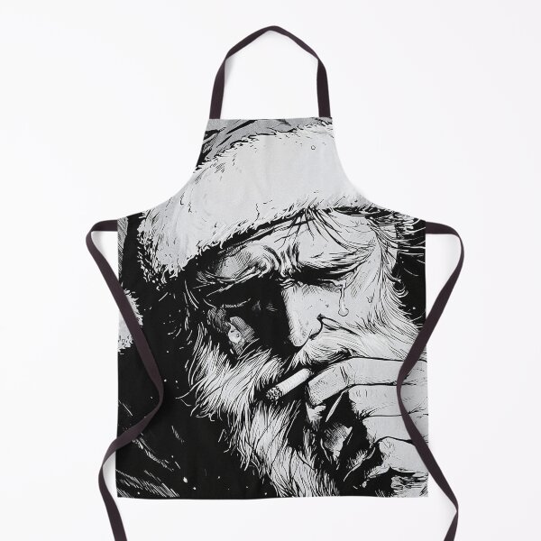 Item preview, worlds been naughty 1 - black and white christmas melancholic manga anime santa designed and sold by ForsakenFrames.