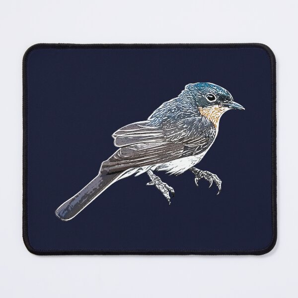 Item preview, Satin Flycatcher White Alternate Design  designed and sold by designsasstultd.