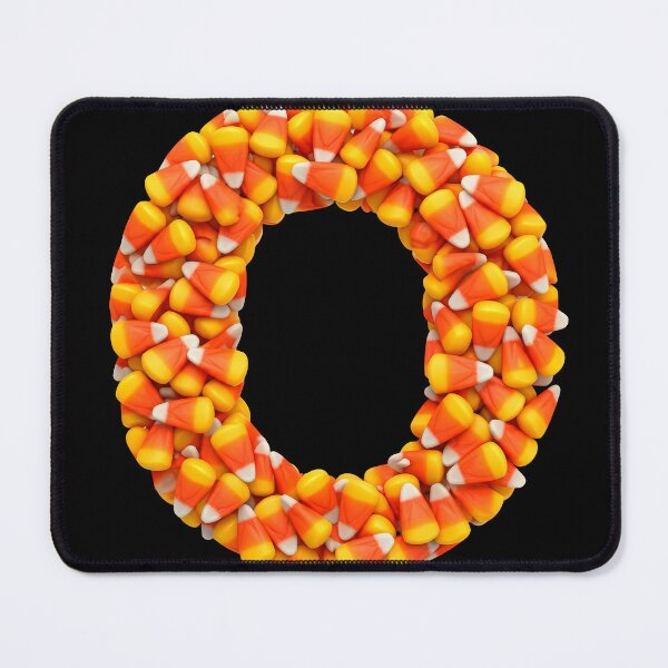 Item preview, CANDY CORN LETTER O designed and sold by ART-TYPE.