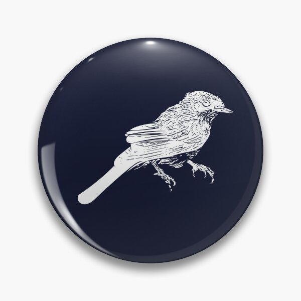 Item preview, Satin Flycatcher White Design  designed and sold by designsasstultd.