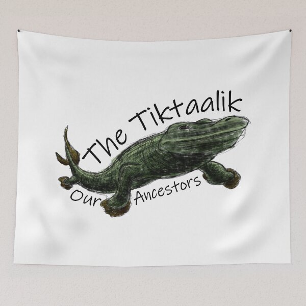 Item preview, Tiktaalik: The Evolutionary Pioneer - T-Shirts, Stickers, Posters designed and sold by MechanicalART.
