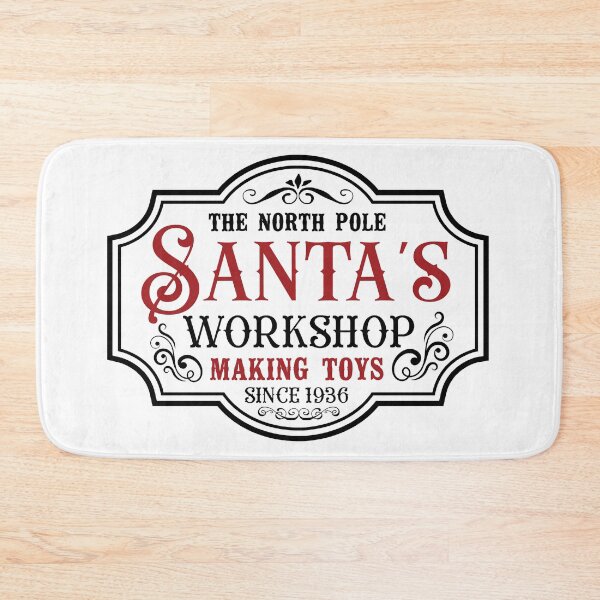 Item preview, Santa's Workshop Sign designed and sold by kimberpix.