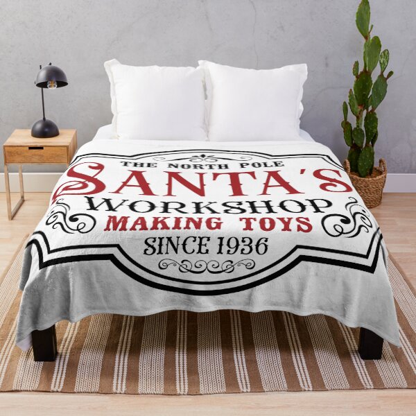 Item preview, Santa's Workshop Sign designed and sold by kimberpix.