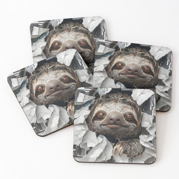 Item preview, Sloth in a good mood designed and sold by LeonaParadoxa.