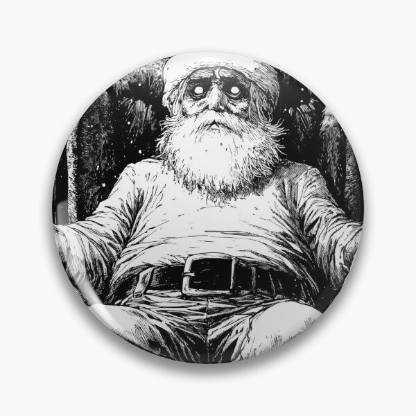 Item preview, worlds been naughty 3 - black and white christmas horror manga anime santa designed and sold by ForsakenFrames.