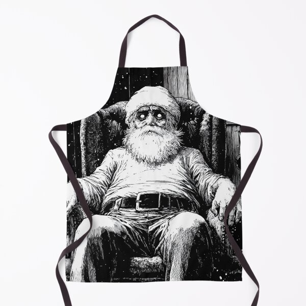 Item preview, worlds been naughty 3 - black and white christmas horror manga anime santa designed and sold by ForsakenFrames.
