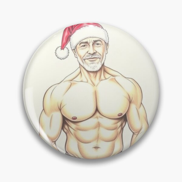 Item preview, Merry Christmas from the Muscular Santa Claus designed and sold by muscledaddies.