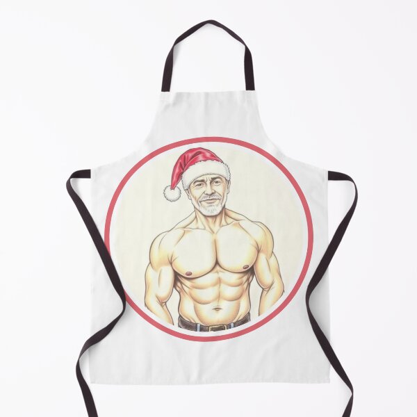 Item preview, Merry Christmas from the Muscular Santa Claus designed and sold by muscledaddies.